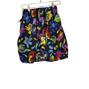 Nikelab‎ NRG Bright Floral Above The Knee Shorts Men S Black Multi Summer Rave